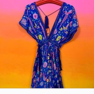 Boho Love Bird Midi Dress